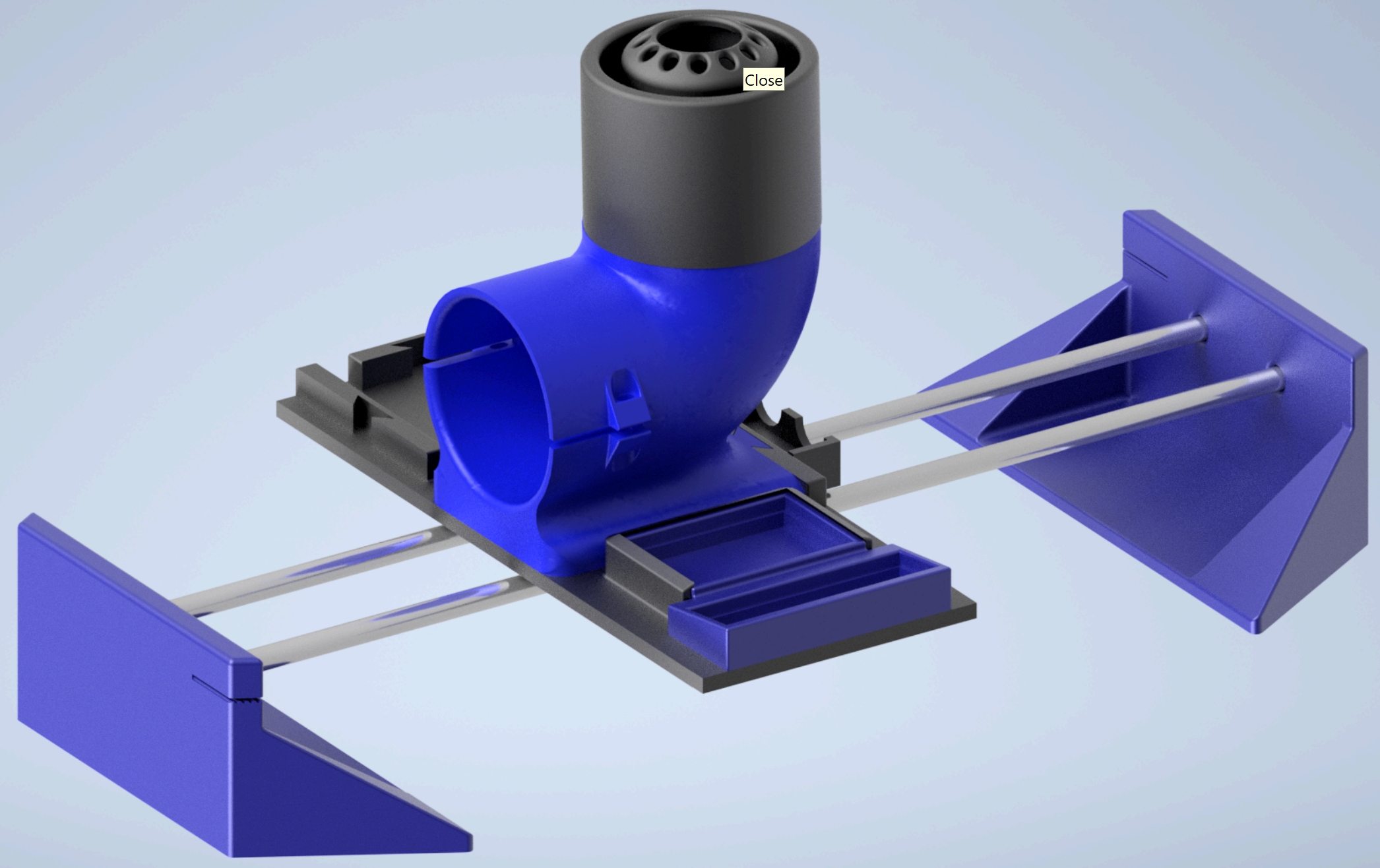 Hover-Pong System Image
